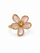 Cargar imagen en el visor de la galería, Anillo flor de cristal
