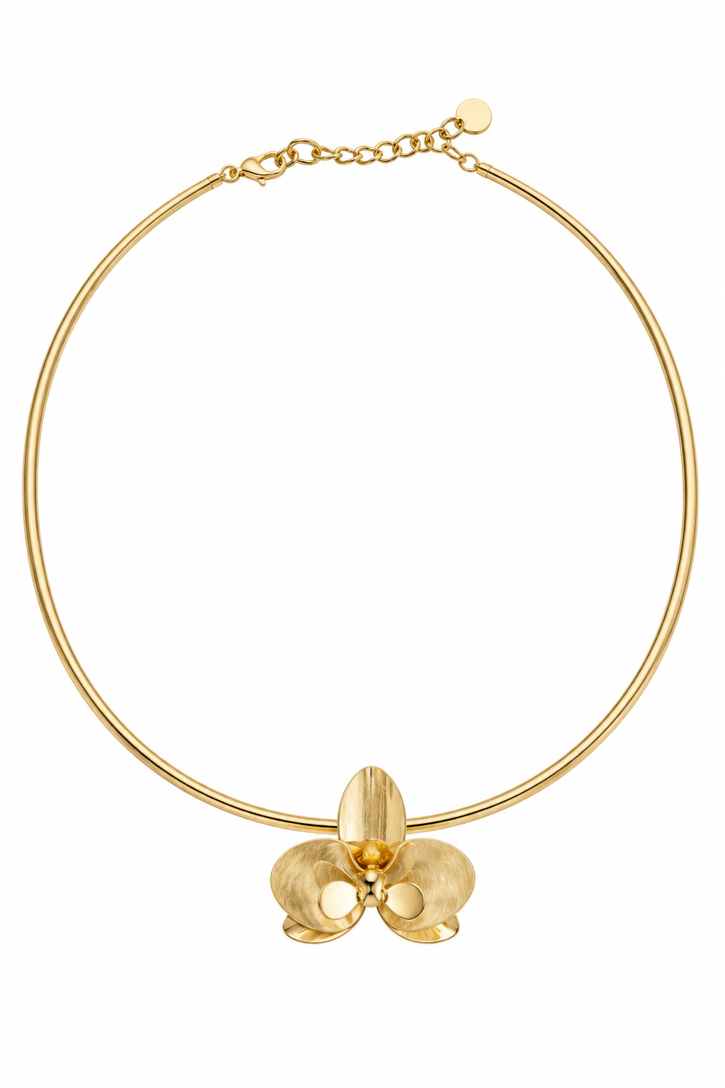 Choker dije orquídea – Fahoma, bijouterie en Uruguay