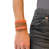 Pulsera lentejuelas y strass, vista 2 – Fahoma