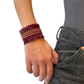 Pulsera lentejuelas y strass, vista 4 – Fahoma