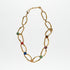Collar de acero con piedras naturales – Fahoma, bijouterie en Uruguay