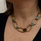Collar piedras multicolor, vista 2 – Fahoma