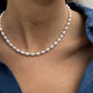 Collar perlas barrocas con mosquetón, vista 2 – Fahoma