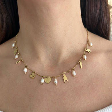 collar dijes 