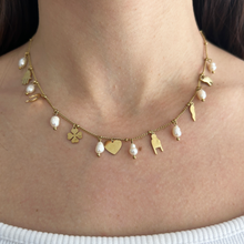 Cargar imagen en el visor de la galería, Collar dijes amuletos
