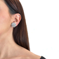 Caravanas flor zirconia de clip, vista 2 – Fahoma