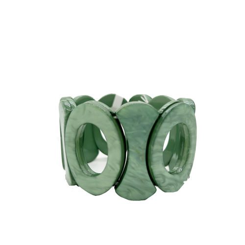 Pulsera círculos de resina, vista 6 – Fahoma