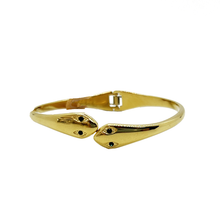 Cargar imagen en el visor de la galería, pulsera esclaba tipo serpiente
