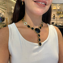 Cargar imagen en el visor de la galería, Collar corbatero piedras naturales
