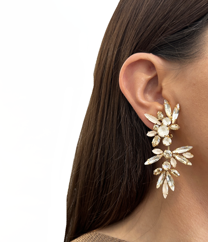 Caravanas cristal Swarovski colgantes, vista 4 – Fahoma