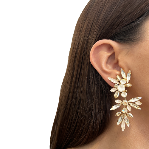 Caravanas cristal Swarovski colgantes, vista 5 – Fahoma