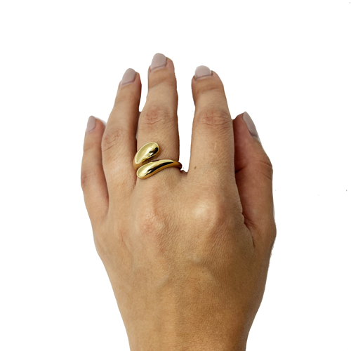 Anillo doble – Fahoma, bijouterie en Uruguay