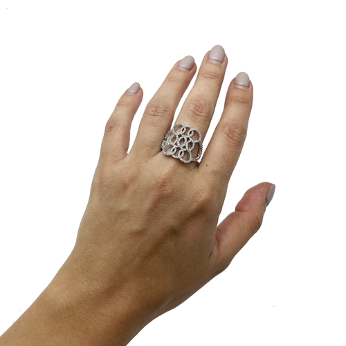 Anillo entrelazado, vista 2 – Fahoma