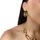 Argollas dije eslabón Gucci, vista 4 – Fahoma
