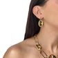 Argollas dije eslabón Gucci, vista 5 – Fahoma