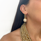 Argollas con perla, vista 3 – Fahoma
