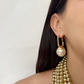 Argollas con perla, vista 2 – Fahoma