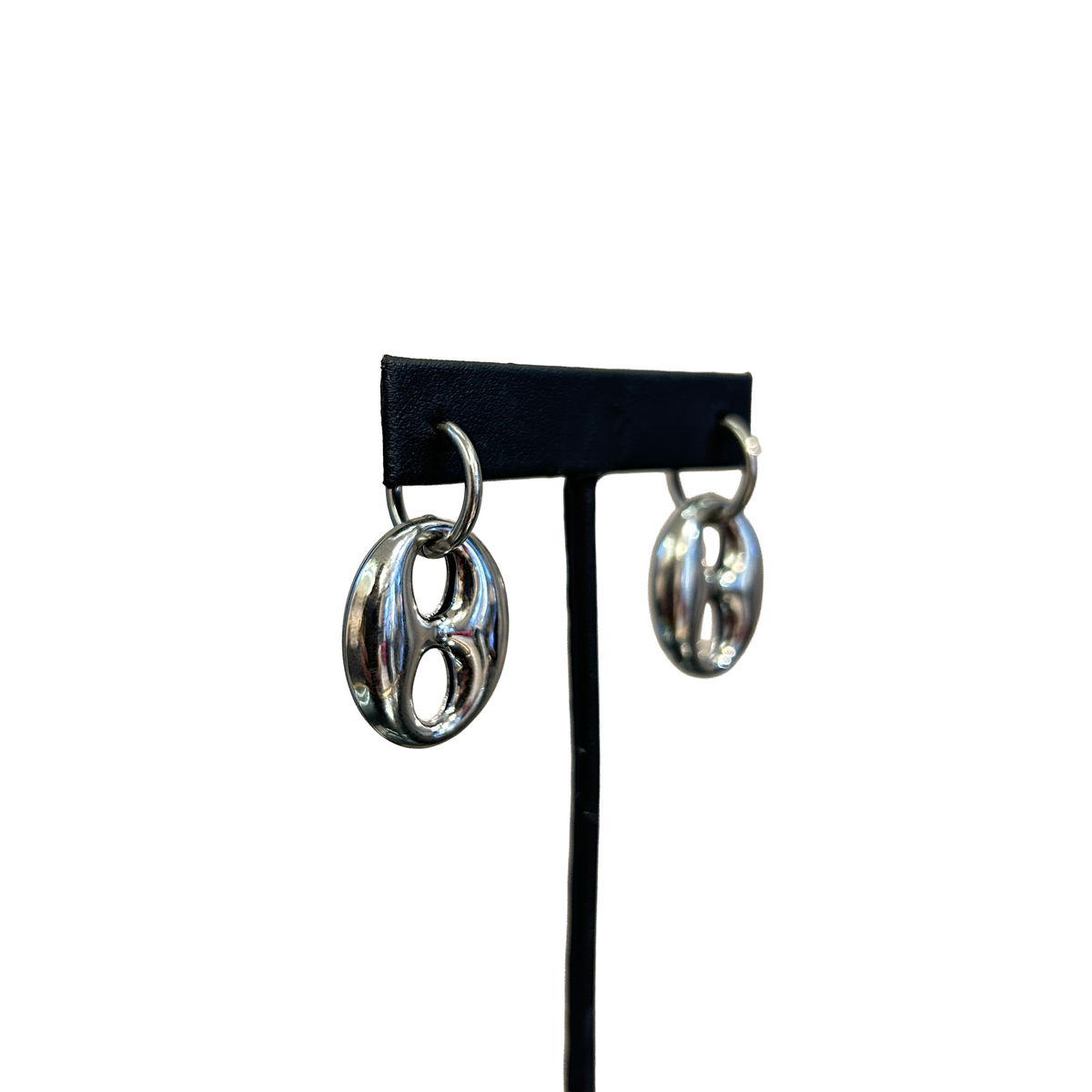 Argollas dije eslabón Gucci, vista 2 – Fahoma