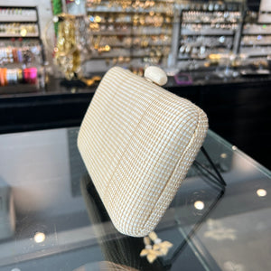 Clutch de rafia natural