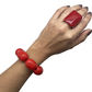 Pulsera cuentas ovaladas, vista 4 – Fahoma