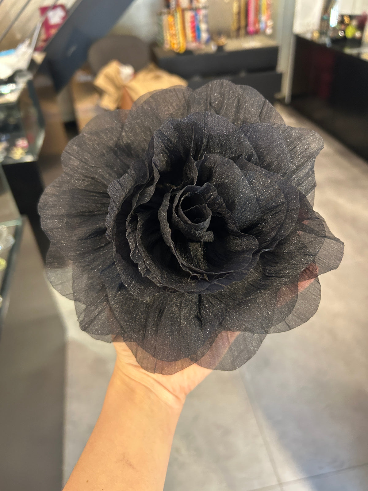Maxi flor organza