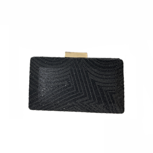 clutch negro de fiesta