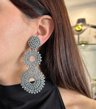 Cargar imagen en el visor de la galería, Caravanas circulos tramados
