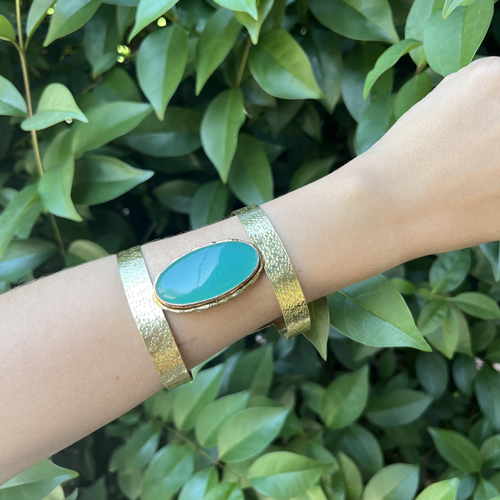 Pulsera piedra ágata ovalada, vista 5 – Fahoma