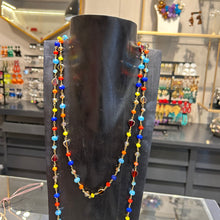 Cargar imagen en el visor de la galería, Collar multicolor cristales
