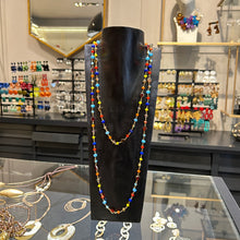 Cargar imagen en el visor de la galería, Collar multicolor cristales
