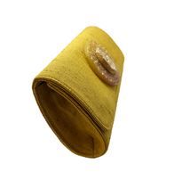 Cargar imagen en el visor de la galería, Sobre mostaza con piedra dorada
