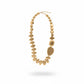 Collar largo dorado mate – Fahoma, bijouterie en Uruguay
