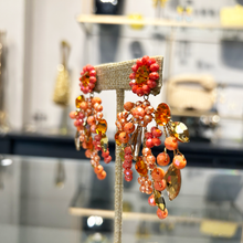 Cargar imagen en el visor de la galería, Caravanas &quot;Rama&quot;  naranja
