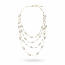 Cargar imagen en el visor de la galería, collar de perlas alargadas 
