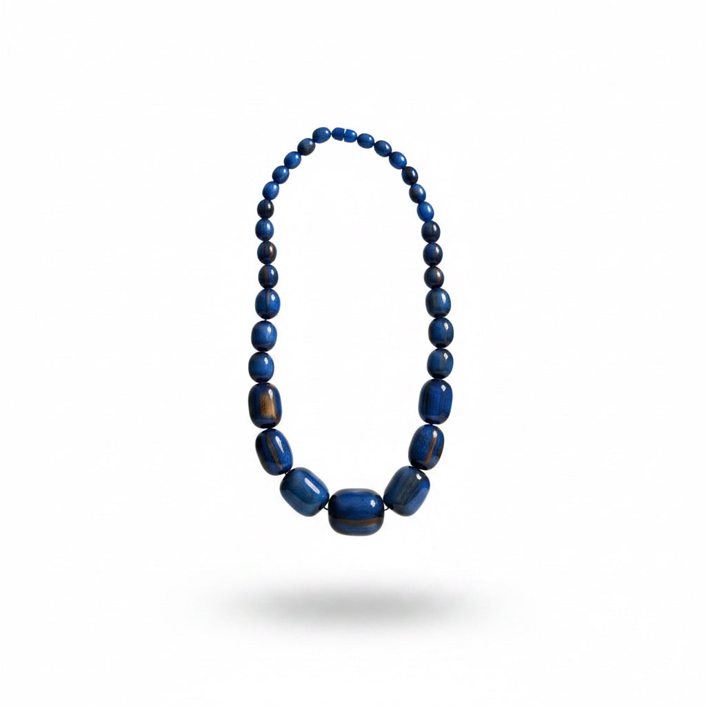 Collar resina degradé brillante – Fahoma, bijouterie en Uruguay