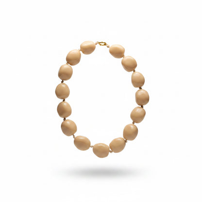 Collar esferas de resina corto – Fahoma, bijouterie en Uruguay