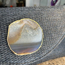 Cargar imagen en el visor de la galería, Sobre tejido rafia negro grisaceo
