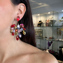 Cargar imagen en el visor de la galería, caravanas multicolor de cristales
