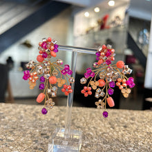 Cargar imagen en el visor de la galería, caravanas fucsia  rosa
