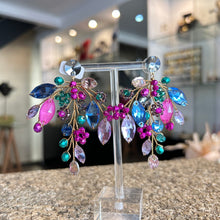 Cargar imagen en el visor de la galería, carvanas de cristales fucsia y verde
