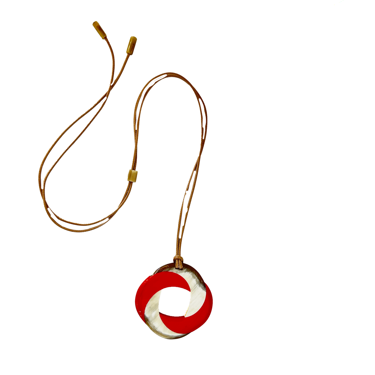 Collar circular asta esmaltada, vista 5 – Fahoma