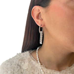 Argollas con rectangulo