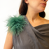 Broche de plumas – Fahoma, bijouterie en Uruguay