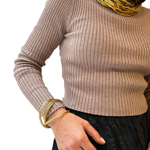 Pulsera mil vueltas de bronce