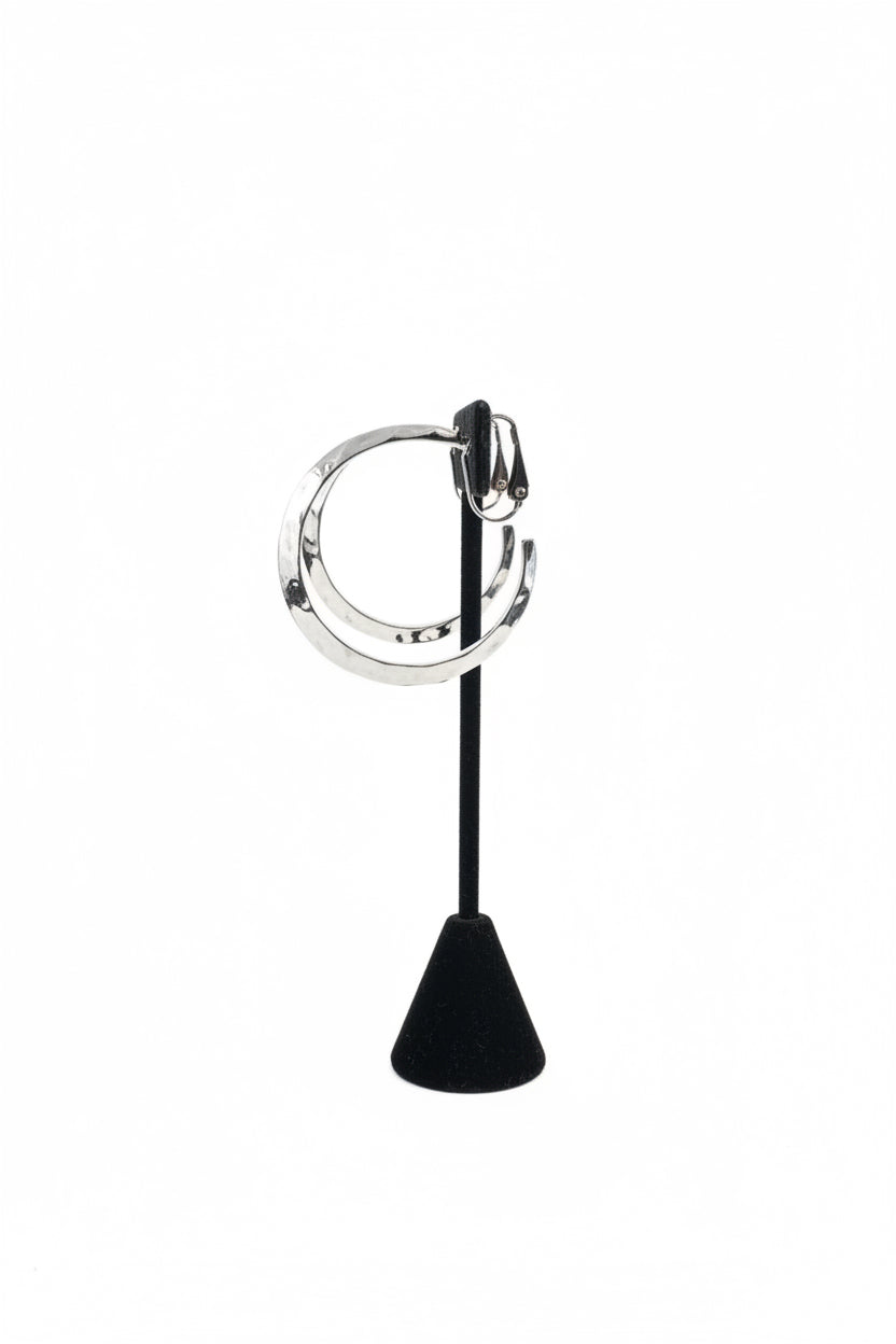 Argollas de clip martelé, vista 2 – Fahoma