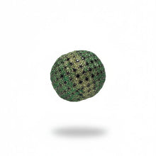 Cargar imagen en el visor de la galería, Anillo verde polvo de brillante
