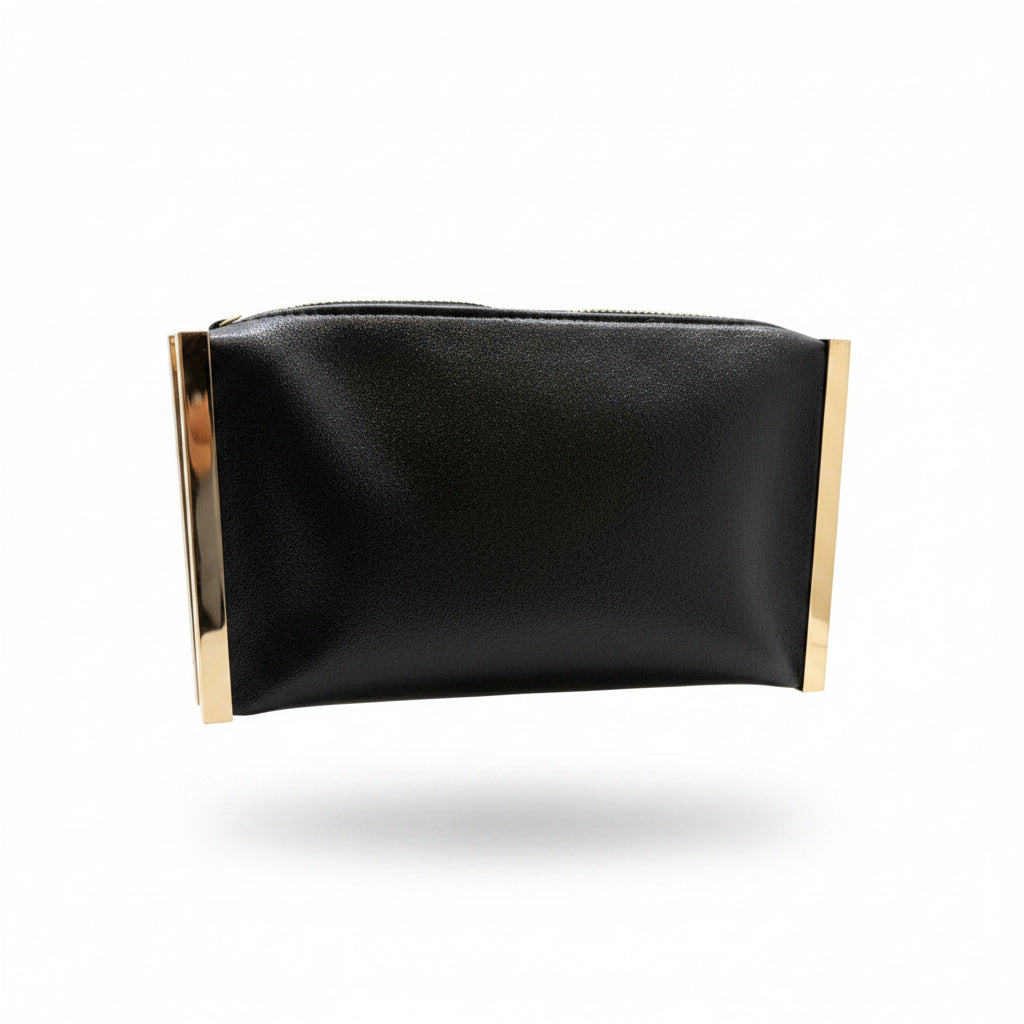 Bolso negro y dorado – Fahoma, bijouterie en Uruguay
