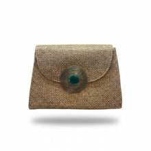 Cargar imagen en el visor de la galería, Bolso tostado con piedra de color
