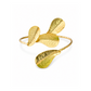 Brazalete hojas dorado – Fahoma, bijouterie en Uruguay