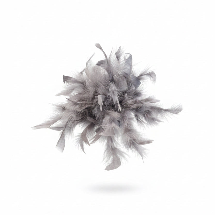 Broche maxi de plumas, vista 3 – Fahoma